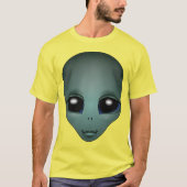 Alien Shirt Biologische Alien T-shirt Leuke ET Top (Voorkant)