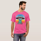 Alien Shirten ontvoering UFO eindelijk T-shirt (Voorkant volledig)