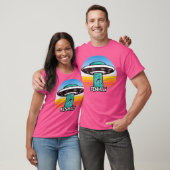 Alien Shirten ontvoering UFO eindelijk T-shirt (Unisex)