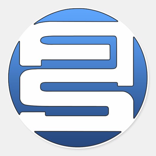 Alien Shores Logo Sticker (Voorkant)