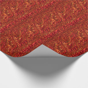Alien-Sinaasappel (Bubbling Lava) Cadeaupapier