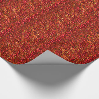 Alien-Sinaasappel (Bubbling Lava) Cadeaupapier