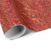 Alien-Sinaasappel (Bubbling Lava) Cadeaupapier (Rol Hoek)