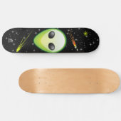 Alien Skateboard (Horizontaal)