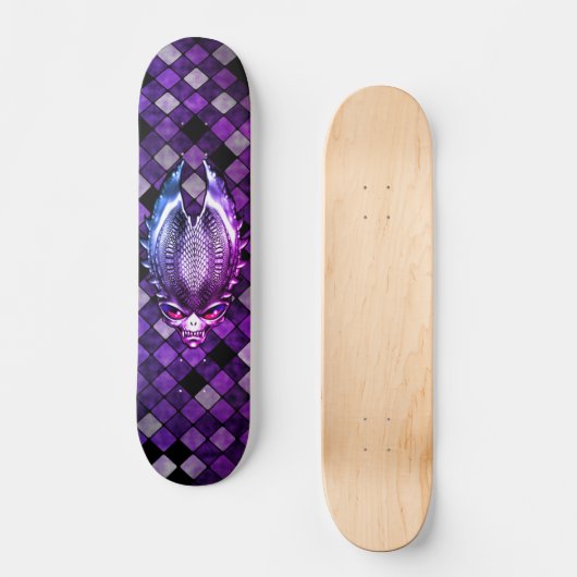 Alien Skateboard (Voorkant)