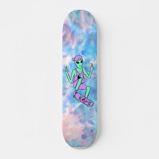 Alien Skateboard Deck (Voorkant)