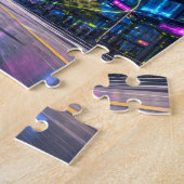 Alien Skateboard Legpuzzel (Zijkant)
