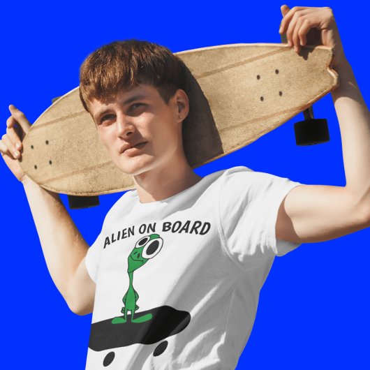 ALIEN SKATEBOARDING T-Shirts