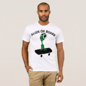 ALIEN SKATEBOARDING T-Shirts (Voorkant volledig)