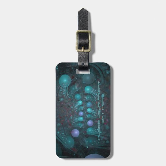 Alien Skin 001 Bagagelabel (Voorkant verticaal)