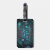 Alien Skin 001 Bagagelabel (Achterkant verticaal)