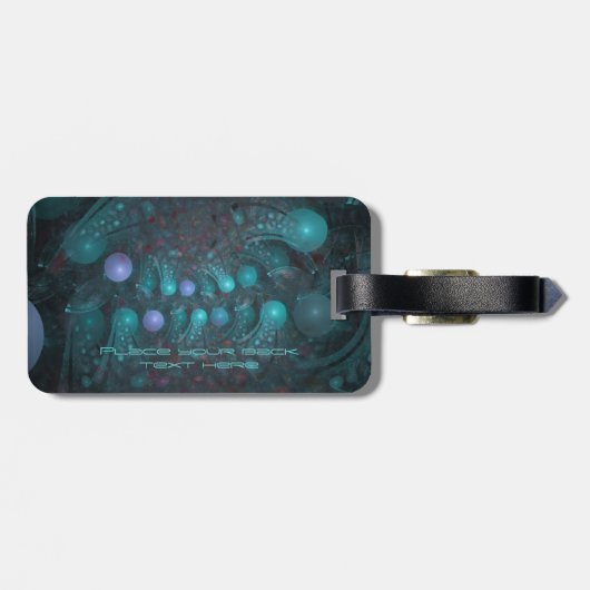 Alien Skin 001 Bagagelabel (Achterkant horizontaal)