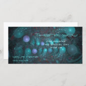 Alien Skin 001 Bedankkaart (Voorkant / Achterkant)