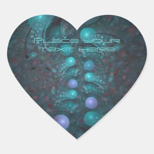 Alien Skin 001 Hart Sticker (Voorkant)