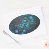 Alien Skin 001 Ovale Sticker (Envelop)