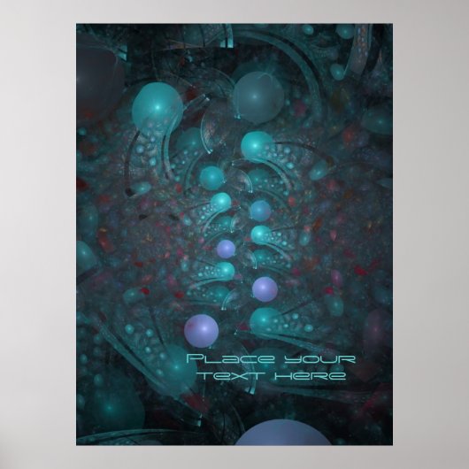Alien Skin 001 Poster (Voorkant)