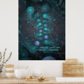 Alien Skin 001 Poster (Keuken)