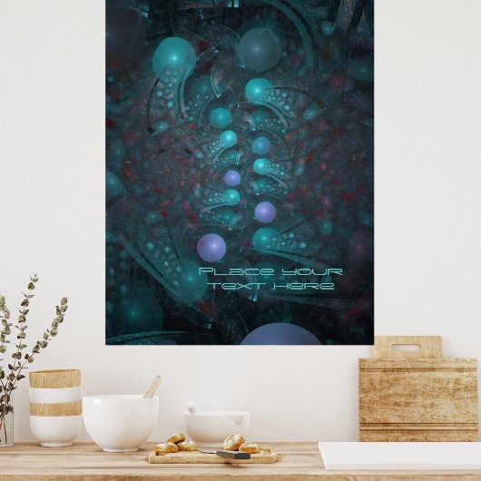 Alien Skin 001 Poster (Keuken)