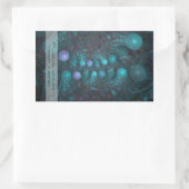 Alien Skin 001 Rechthoekige Sticker (Tas)