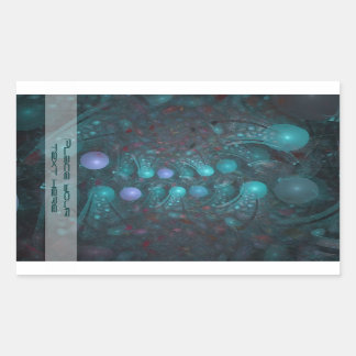 Alien Skin 001 Rechthoekige Sticker