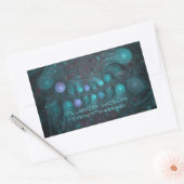 Alien Skin 001 Rechthoekige Sticker (Envelop)