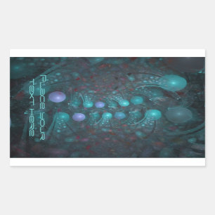 Alien Skin 001 Rechthoekige Sticker