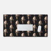 Alien Skull Creepy Science Fiction Thema Bureaumat (Keyboard & Muis)