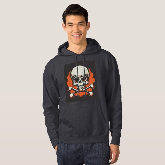 Alien Skull Hoodie (Voorkant volledig)
