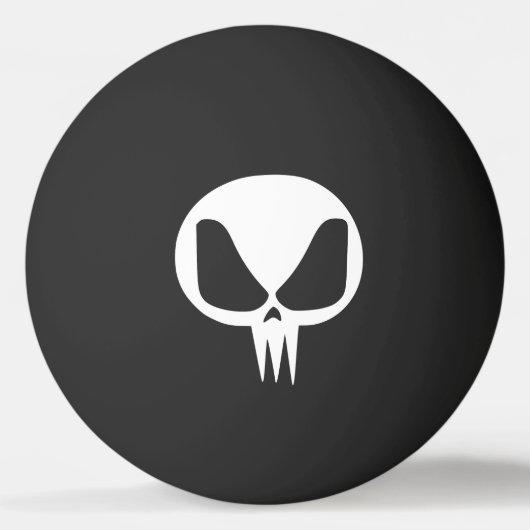 Alien Skull Ping Pong Ball (Voorkant)