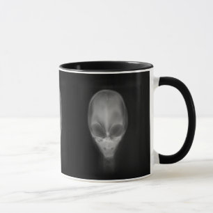 Alien Skull-röntgenfoto Mok
