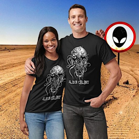 Alien Skull T-shirt