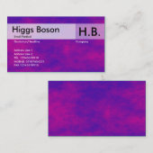 Alien Sky - 2 Visitekaartje (Voorkant / Achterkant)