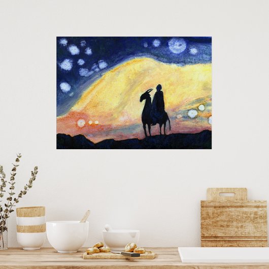 Alien Sky afdrukken Poster (Keuken)