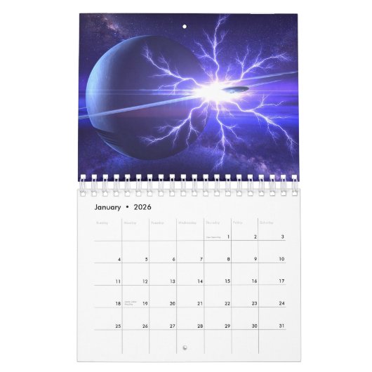 Alien Sky-kalender Kalender (Jan 2026)