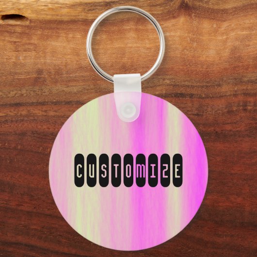 Alien Sky - Sjabloon Sleutelhanger (Voorkant)