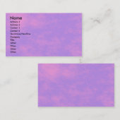 Alien Sky Visitekaartje (Voorkant / Achterkant)