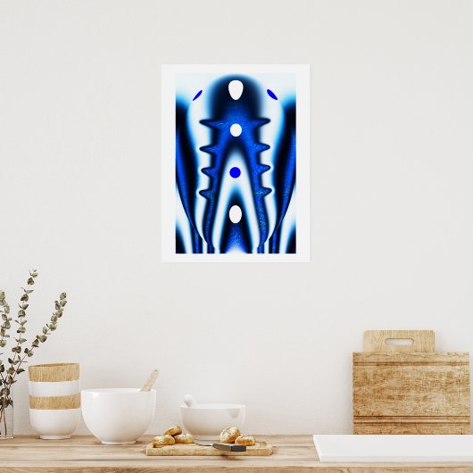 Alien sleutel kunst poster (Keuken)
