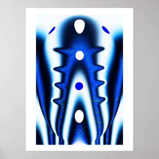 Alien sleutel kunst poster (Voorkant)