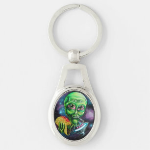 Alien Sleutelhanger