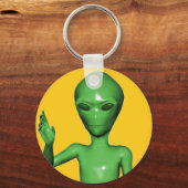 Alien Sleutelhanger (Voorkant)