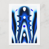 Alien-sleutelkunst Briefkaart (Voorkant)