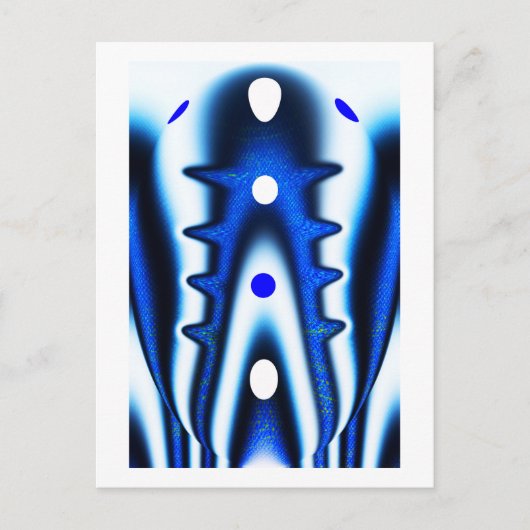 Alien-sleutelkunst Briefkaart (Voorkant)