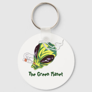 Alien Smoking Sleutelhanger