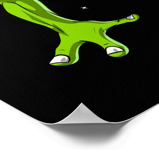 Alien Soccer Poster (Hoek)