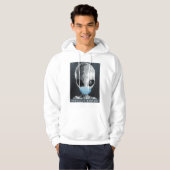 Alien Sociaal Afstand Hoodie (Voorkant volledig)