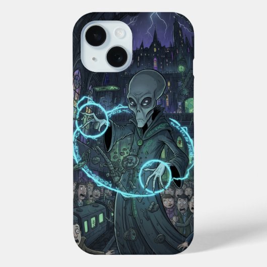 Alien Sorcerer Case-Mate iPhone Case (Achterkant)