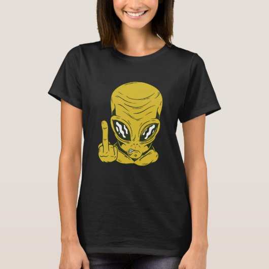 Alien space aliens  1 t-shirt (Voorkant)