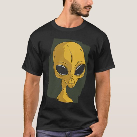 alien space aliens  ufo  1 t-shirt (Voorkant)
