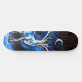 Alien Space Deer Custom Pro Park Board Skateboard (Horizontaal)