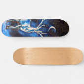 Alien Space Deer Custom Pro Park Board Skateboard (Horizontaal)